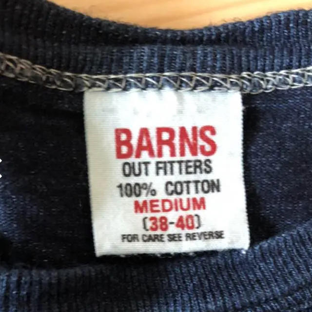 Barns OUTFITTERS(バーンズアウトフィッターズ)のBARNS 長袖Tシャツ メンズのトップス(Tシャツ/カットソー(七分/長袖))の商品写真