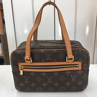 ルイヴィトン(LOUIS VUITTON)の本物☆LOUIS VUITTON スペシャルオーダー モノグラム シテMM (ハンドバッグ)