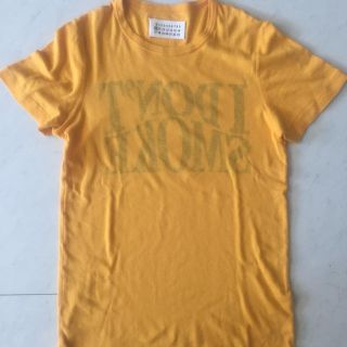 メゾンマルジェラ(Maison Margiela（旧Maison Martin Margiela）)のマルジェラ リバーシブルプリント tシャツ(Tシャツ/カットソー(半袖/袖なし))