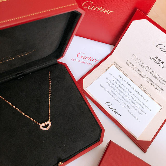 本日中夕方まで Cartier ♡ Cハート オブ カルティエ ネックレス SM