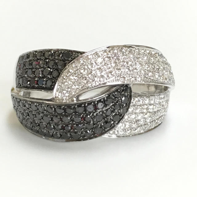 K18 ダイヤモンドリング レディースのアクセサリー(リング(指輪))の商品写真