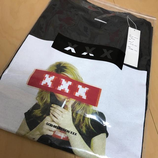 ゴッドセレクションXXX  新品S   ブラック メンズのトップス(Tシャツ/カットソー(半袖/袖なし))の商品写真