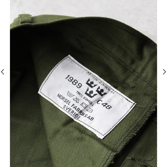 HOLLYWOOD RANCH MARKET(ハリウッドランチマーケット)のDEADSTOCK Swedish Army Utility Trousers メンズのパンツ(チノパン)の商品写真