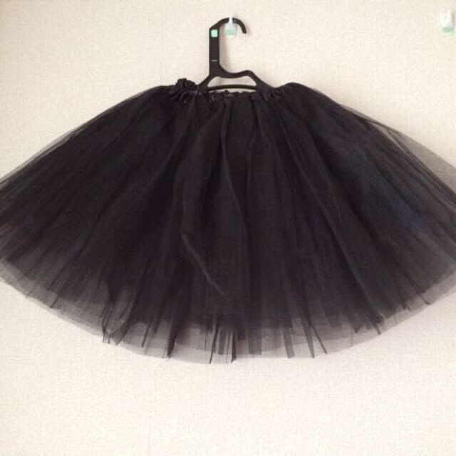 黒のチュチュ レディースのスカート(ミニスカート)の商品写真