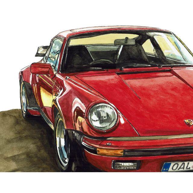 GC-551 930turbo/911限定版画 直筆サイン額装●作家 平右ヱ門 7