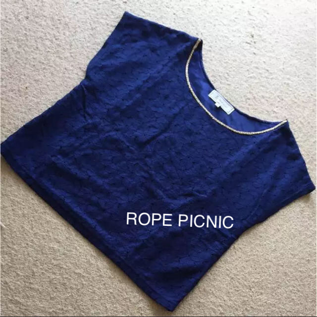 Rope' Picnic(ロペピクニック)のROPE PICNIC ブラウス★美品 レディースのトップス(シャツ/ブラウス(半袖/袖なし))の商品写真