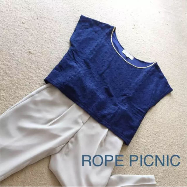 Rope' Picnic(ロペピクニック)のROPE PICNIC ブラウス★美品 レディースのトップス(シャツ/ブラウス(半袖/袖なし))の商品写真