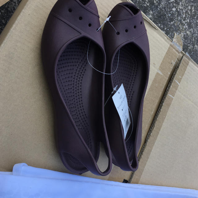 レディースクレールサンダル ブラウン サイズＬ レディースの靴/シューズ(サンダル)の商品写真