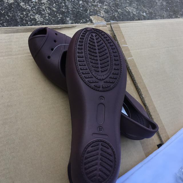レディースクレールサンダル ブラウン サイズＬ レディースの靴/シューズ(サンダル)の商品写真