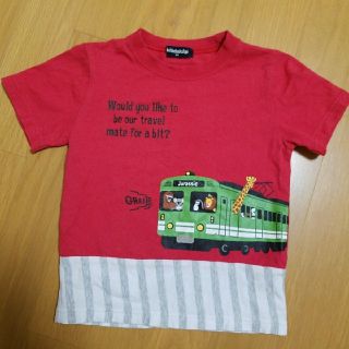 クレードスコープ(kladskap)の専用☆クレードスコープ100 半袖Tシャツ 赤 電車 アニマル 恐竜(Tシャツ/カットソー)