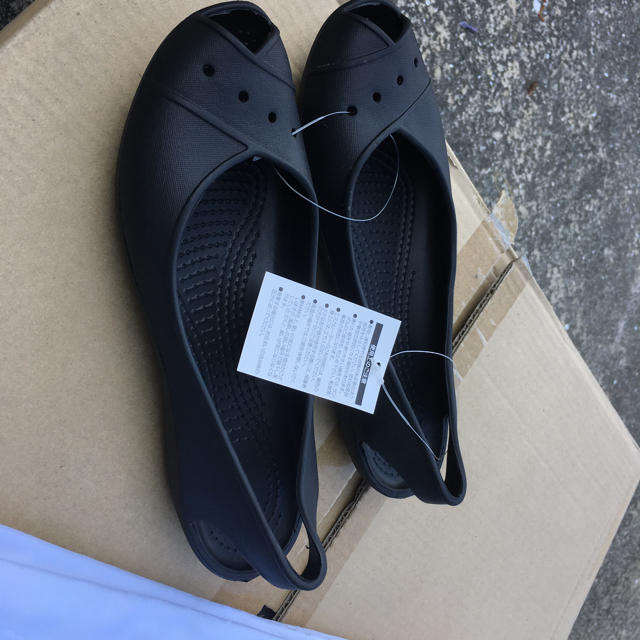 レディースクレールサンダル ブラック サイズＬ レディースの靴/シューズ(サンダル)の商品写真