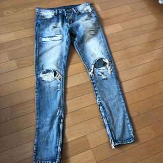 フィアオブゴッド(FEAR OF GOD)のMnml m1 ダメージジーンズ 32in(デニム/ジーンズ)