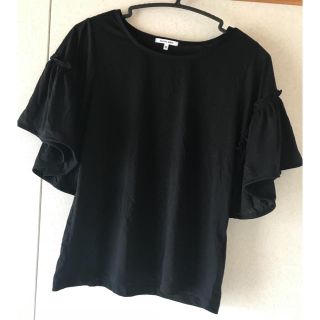 グローバルワーク(GLOBAL WORK)のグローバルワーク 袖フリルTシャツ(Tシャツ(半袖/袖なし))