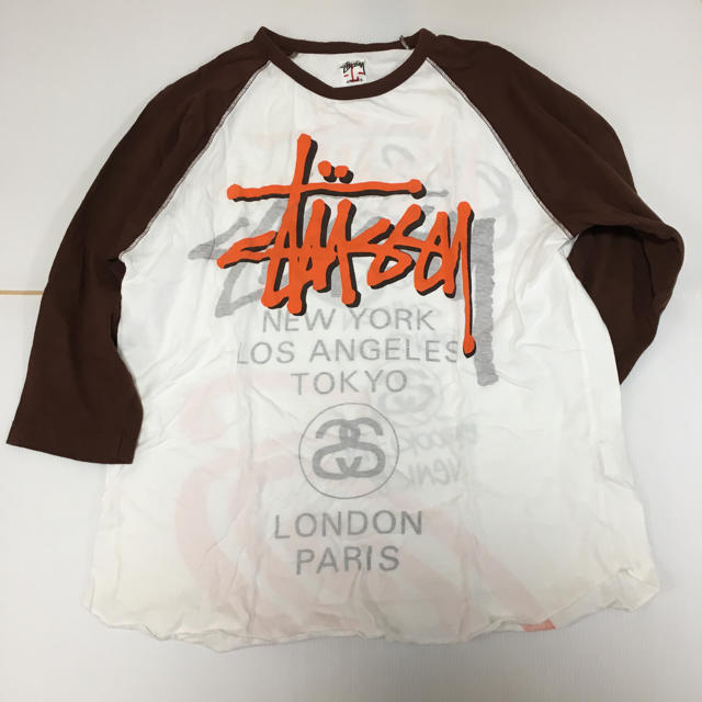 STUSSY(ステューシー)のstussy  ラグラン メンズのトップス(Tシャツ/カットソー(七分/長袖))の商品写真