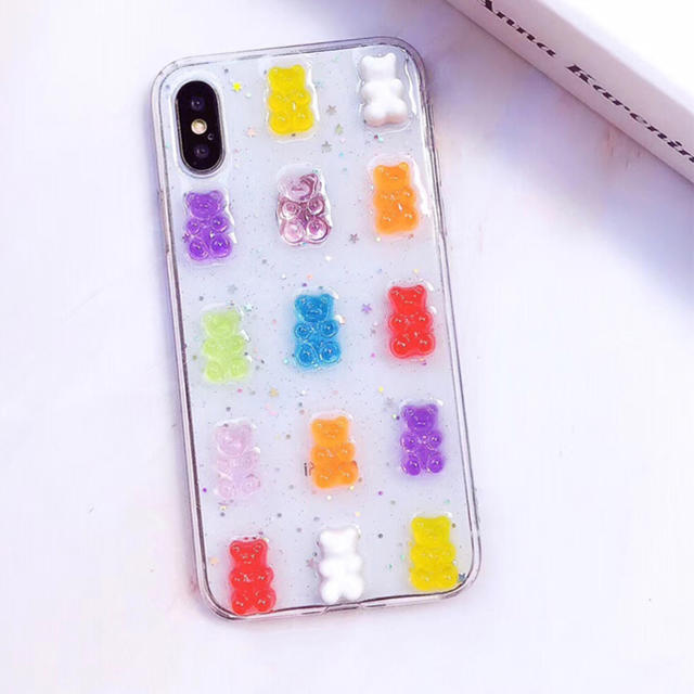 送料無料 ハリボー Galaxy Iphone ケース かわいい クマグミの通販 By 気まぐれcase店 ラクマ