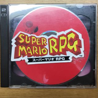 スーパーマリオ RPG サウンドトラック CD（帯ステッカー無し）