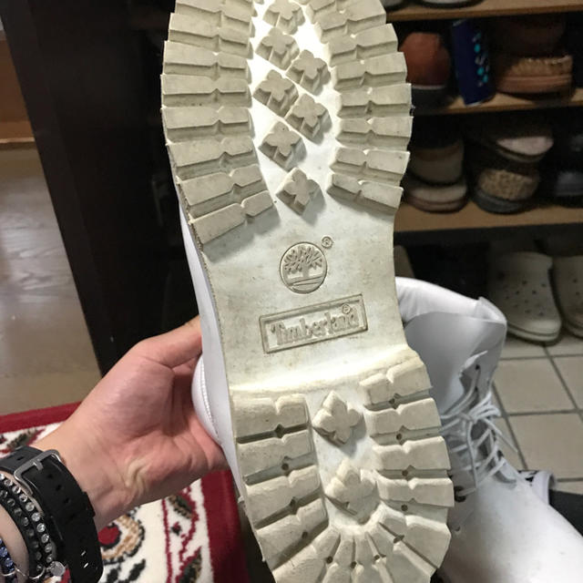 Timberland(ティンバーランド)のティンバーランド ブーツ 白 ホワイト メンズの靴/シューズ(ブーツ)の商品写真