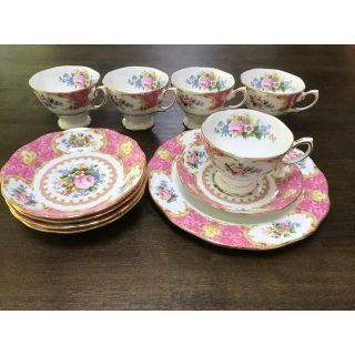 ロイヤルアルバート(ROYAL ALBERT)のティーカップ&ソーサー&プレート(グラス/カップ)