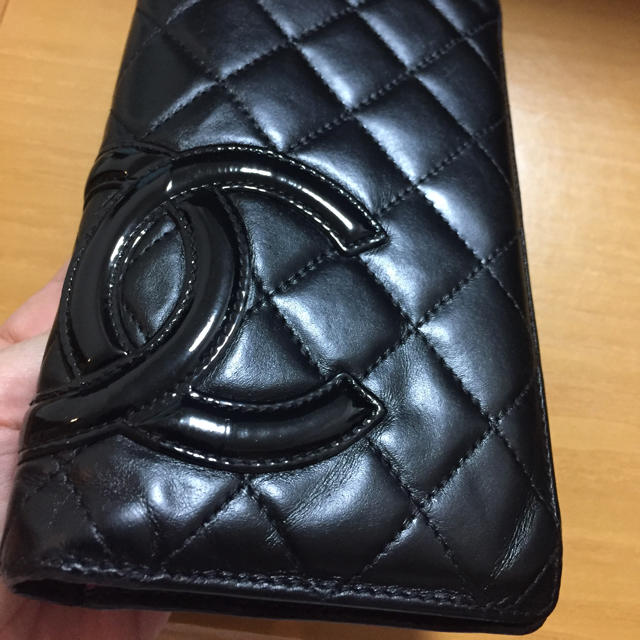 CHANEL(シャネル)の★ぷりん様☆💖CHANELカンボンライン長財布 カード付✨ メンズのファッション小物(長財布)の商品写真