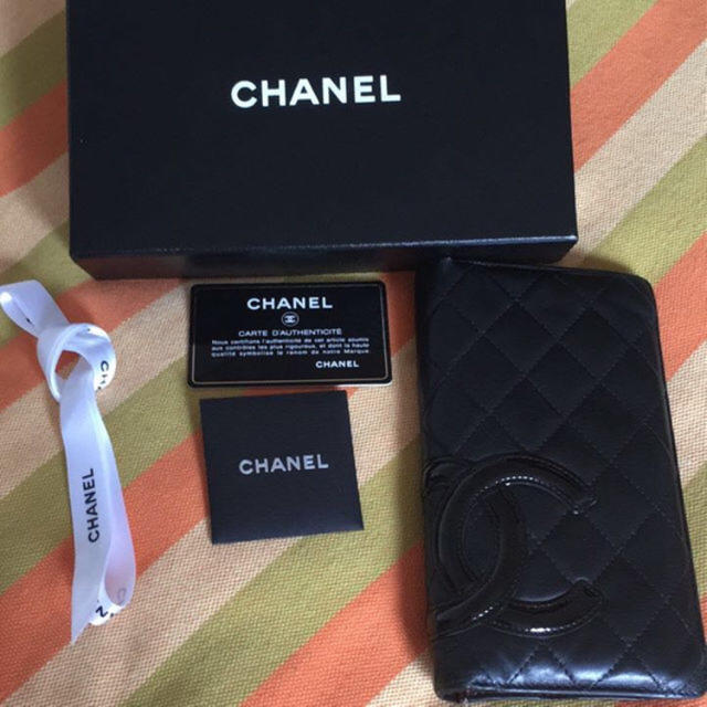 CHANEL(シャネル)の★ぷりん様☆💖CHANELカンボンライン長財布 カード付✨ メンズのファッション小物(長財布)の商品写真