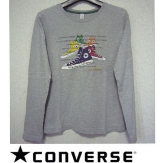 コンバース(CONVERSE)のCONVERSE＊ハイカット柄Tシャツ(Tシャツ(長袖/七分))