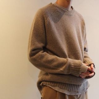 アンユーズド(UNUSED)の17AW unused ダメージカシミヤニット(ニット/セーター)