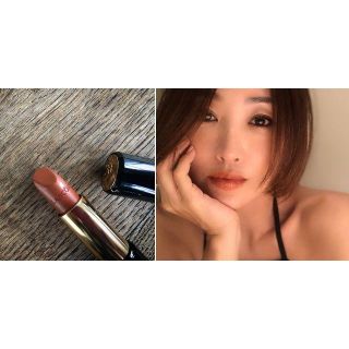 ランコム(LANCOME)の★神崎 恵 愛用/新品★ランコム ラプソルルージュ C76 ブランセピア 限定色(口紅)