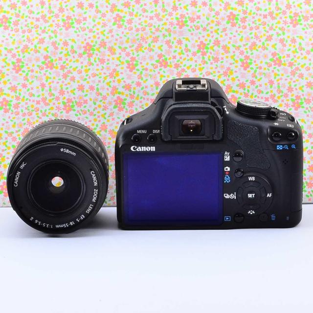 ✨Wifiでスマホに転送 & 可愛いフォルム✨キャノン EOS kiss X3の通販