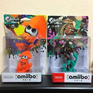 ニンテンドウ(任天堂)の【新品】amiibo イカ / イイダ (スプラトゥーン2 アミーボ)(ゲームキャラクター)