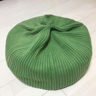 イデー(IDEE)のIDEE MINI PUUF カバー GREEN(クッションカバー)