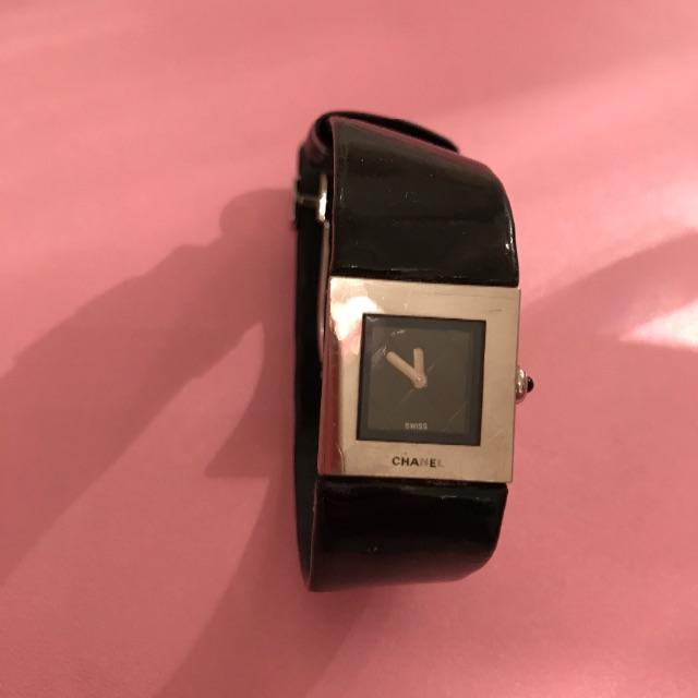 最安値LOCOS様ご専用正規品鑑定済み CHANELエナメル腕時計 腕時計