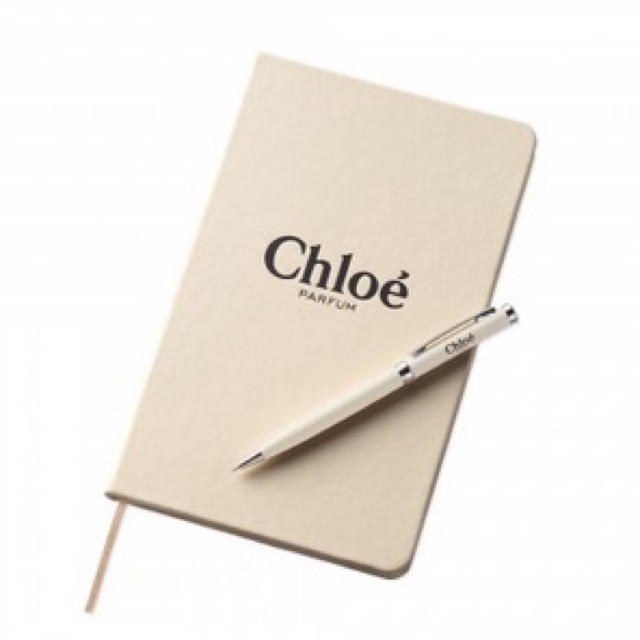 Chloe(クロエ)の新品未使用✨クロエ Chloe レザー調上質ノート&ボールペン インテリア/住まい/日用品の文房具(ノート/メモ帳/ふせん)の商品写真