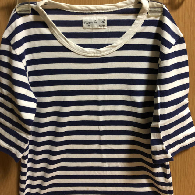 agnes b.(アニエスベー)のアニエス・ベー👚ボーダーシャツ レディースのトップス(Tシャツ(半袖/袖なし))の商品写真