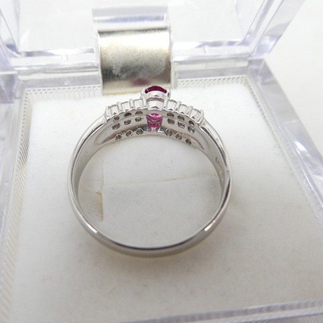 専用です　Pt900 プラチナ ルビー ダイヤモンドリング 15号 指輪

 レディースのアクセサリー(リング(指輪))の商品写真