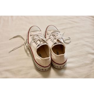 コンバース(CONVERSE)のCONVERSE ☆ ホワイト 24.5㎝(スニーカー)