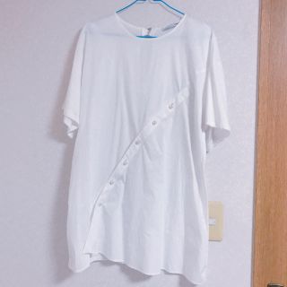 ザラ(ZARA)のZARA ロングTシャツ(Tシャツ(半袖/袖なし))