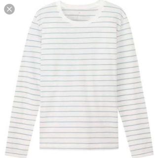 ムジルシリョウヒン(MUJI (無印良品))の【無印】クルーネック長袖Tシャツ(Tシャツ(長袖/七分))