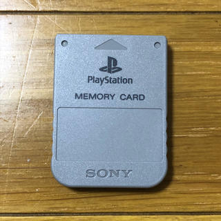 プレイステーション(PlayStation)のメモリーカード プレイステーション用 PS プレステ ソニー 純正(家庭用ゲーム機本体)