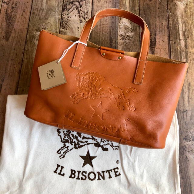 IL BISONTE - 新品 イルビゾンテ デカロゴ トートバッグ げげん❁