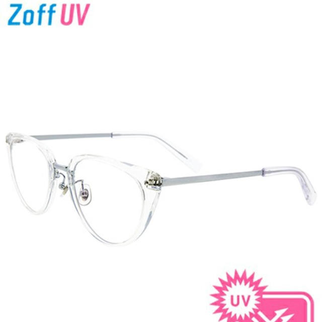 Zoff(ゾフ)のZoff 中田クルミプロデュースモデル クリアサングラス レディースのファッション小物(サングラス/メガネ)の商品写真