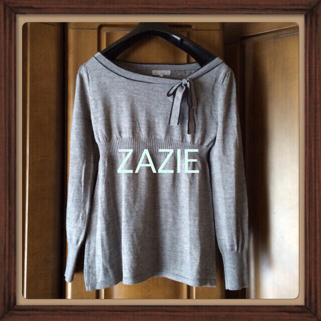 ZAZIE(ザジ)の☆ミッチさま専用☆チュニック風ニット レディースのトップス(ニット/セーター)の商品写真