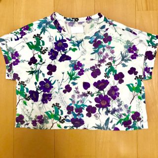 マメ(mame)のmame  花柄Tシャツ(Tシャツ(半袖/袖なし))