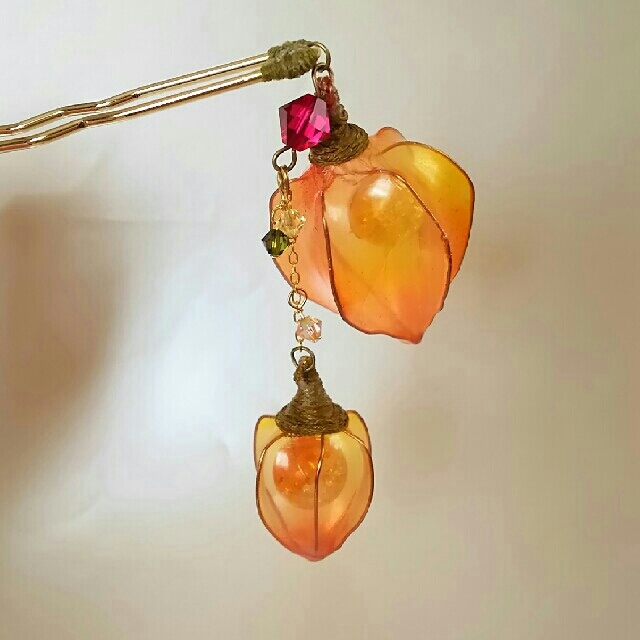 ◇鬼灯かんざし(緋)◇の通販 by いちご屋's shop|ラクマ ◇鬼灯かんざし(緋)◇の通販 by いちご屋's shop|ラクマ
