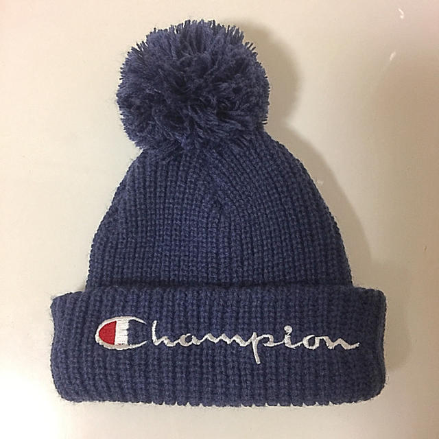 Champion(チャンピオン)のchampion♡ニット帽 キッズ/ベビー/マタニティのこども用ファッション小物(帽子)の商品写真