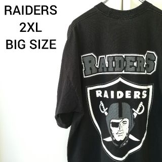 NFL RAIDERS レイダース Tシャツ 両面プリント ビッグサイズ 激レア