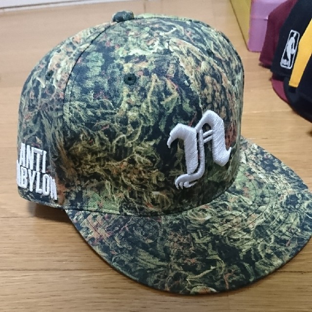 nitraid - NITRAID N logo DOPE FOREST リアルウィード capの nitraid - NITRAID N logo DOPE FOREST リアルウィード capの