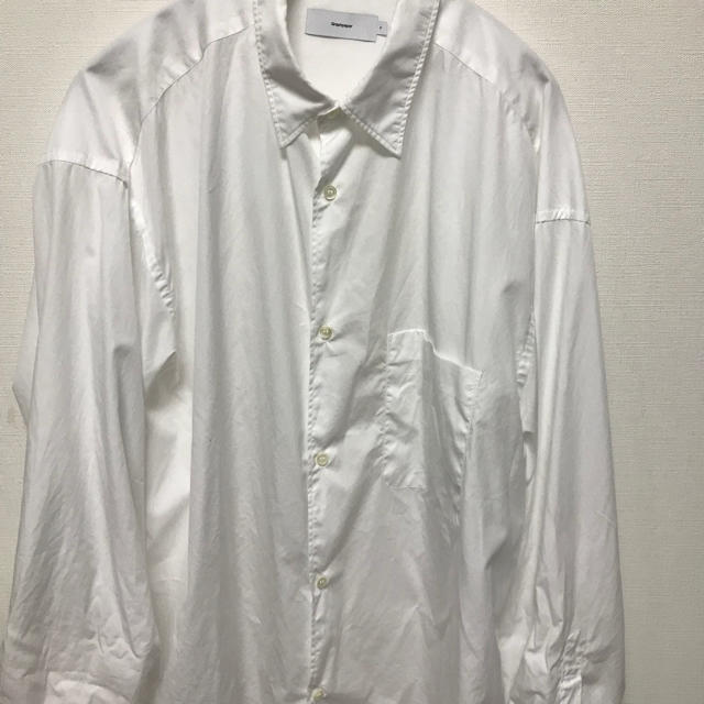 COMOLI(コモリ)のGraphpaper 18SS Oversized Shirt -WHITE- メンズのトップス(シャツ)の商品写真