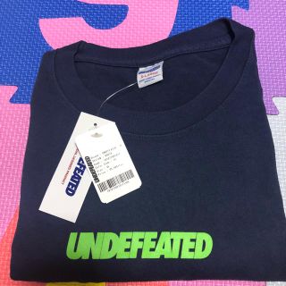 アンディフィーテッド(UNDEFEATED)のundefeated Tシャツ ネイビー XL(Tシャツ/カットソー(半袖/袖なし))