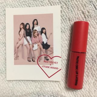 エチュードハウス(ETUDE HOUSE)のレッドベルベット エチュードハウス ラブミニキット(口紅)