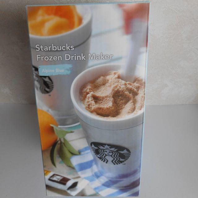 Starbucks Coffee(スターバックスコーヒー)のスターバックス フローズンドリンクメーカー/ 新品 アルパインブルー インテリア/住まい/日用品のキッチン/食器(調理道具/製菓道具)の商品写真